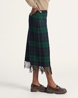 Pendleton WOMEN'S WOOL FRINGED WRAP SKIRT