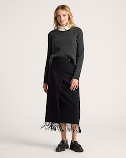Pendleton WOMEN'S WOOL FRINGED WRAP SKIRT
