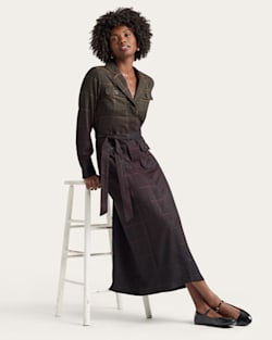 pendleton WOMEN'S WORSTED WOOL WRAP DRESS