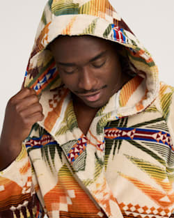 Pendleton UNISEX MYSTIC LAKE COTTON TERRY VELOUR BATHROBE