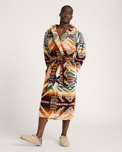 pendleton UNISEX MYSTIC LAKE COTTON TERRY VELOUR BATHROBE