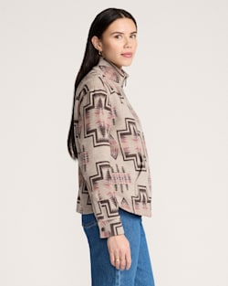 Pendleton WOMEN'S HARDING COTTON CHAMOIS HALF-ZIP PULLOVER