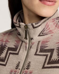 Pendleton WOMEN'S HARDING COTTON CHAMOIS HALF-ZIP PULLOVER