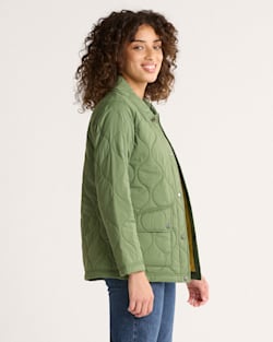 Pendleton WOMEN'S MARIGOLD CRINKLE QUILTED BARN COAT