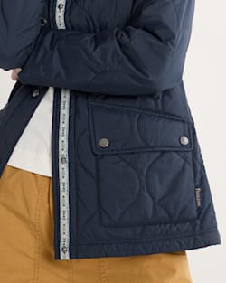 Pendleton WOMEN'S MARIGOLD CRINKLE QUILTED BARN COAT