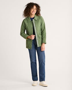 pendleton WOMEN'S MARIGOLD CRINKLE QUILTED BARN COAT