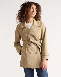 pendleton WOMEN'S MARLENE CLASSIC SHORT TRENCH COAT