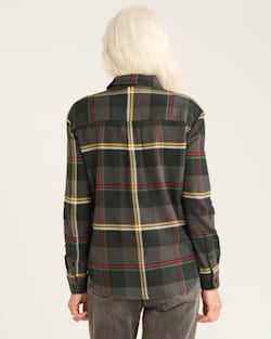 Pendleton WOMEN'S PLAID BOYFRIEND DOUBLEBRUSHED FLANNEL SHIRT