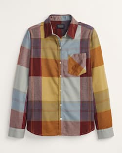 pendleton WOMEN'S PLAID COTTON FLANNEL RELAXED SHIRT
