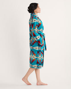 Pendleton WOMEN'S TUCSON COTTON TERRY VELOUR BATHROBE