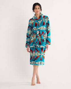 Pendleton WOMEN'S TUCSON COTTON TERRY VELOUR BATHROBE