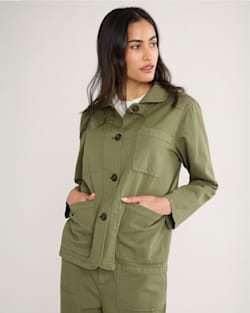 Pendleton WOMEN'S UTILITY COTTON/LINEN CHORE JACKET