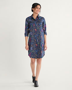 pendleton WOMEN'S WESTERN PRINT GAMBLER SHIRT DRESS