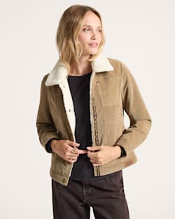 pendleton WOMEN'S WIND RIVER CORDUROY TRUCKER JACKET