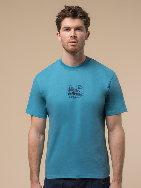 penfield 50th Anniversary Embroidered T-Shirt in Niagara