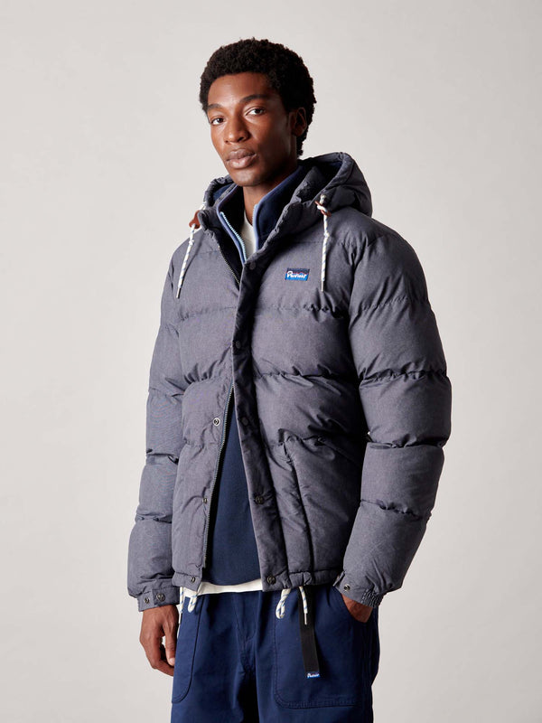 Penfield 50th Anniversary Washed Bowerbridge Jacket In Navy Blue