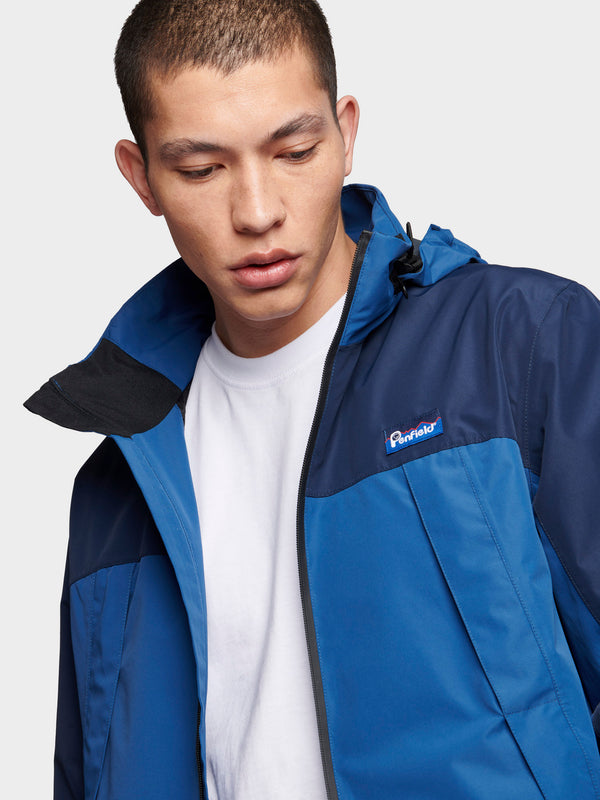 Penfield Lightweight Water Resistant Jacket In Navy Blue