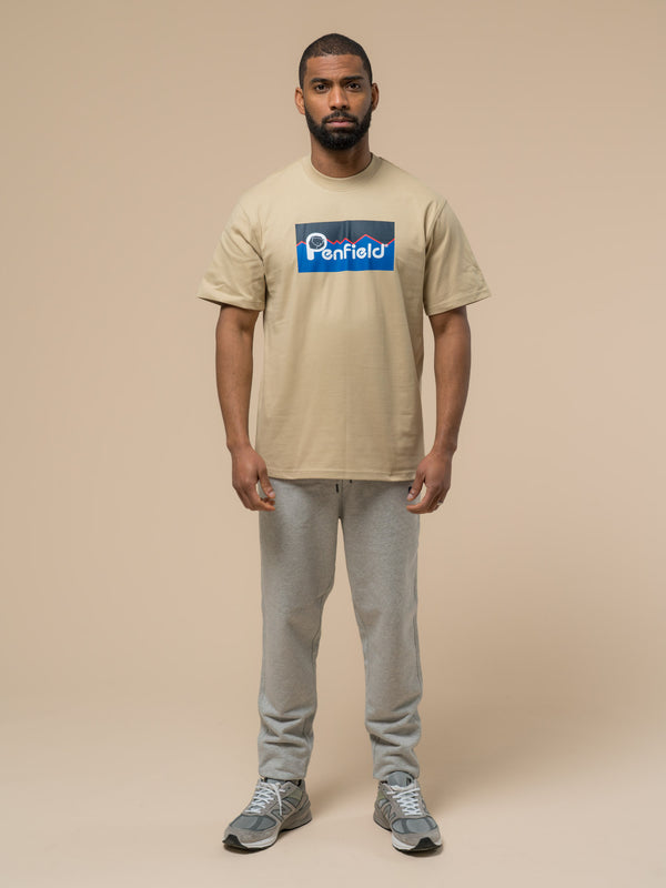 Penfield Original Large Logo T-Shirt In Fields Of Rye
