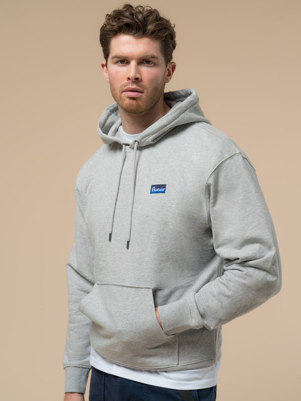 Penfield Original Logo Hoodie In Athletic Grey Heather