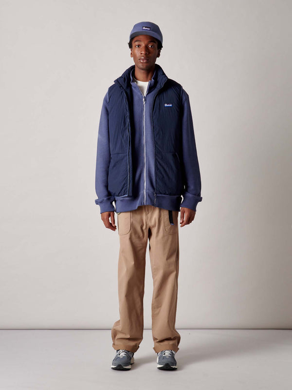 Penfield Assabet Flat Vest In Navy Blue