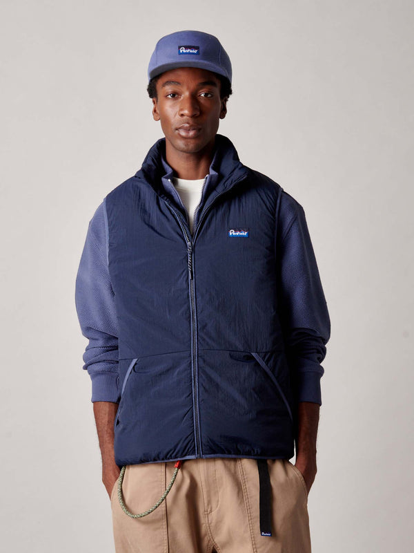 Penfield Assabet Flat Vest In Navy Blue