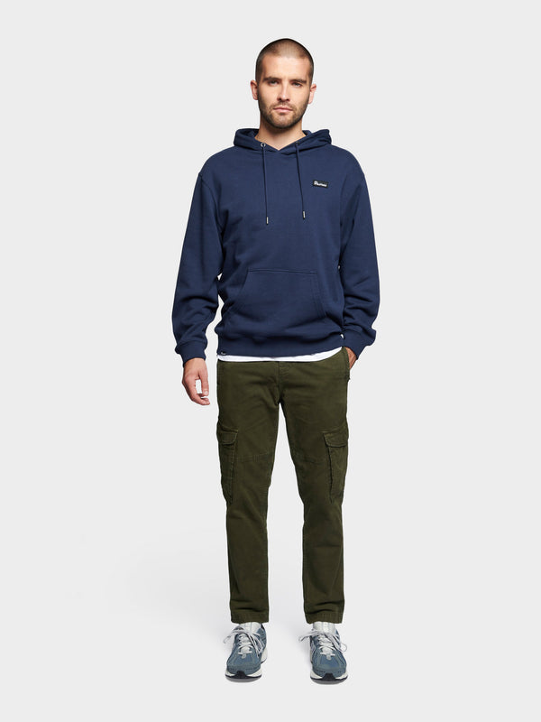 Penfield Badge Hoodie In Navy Blue