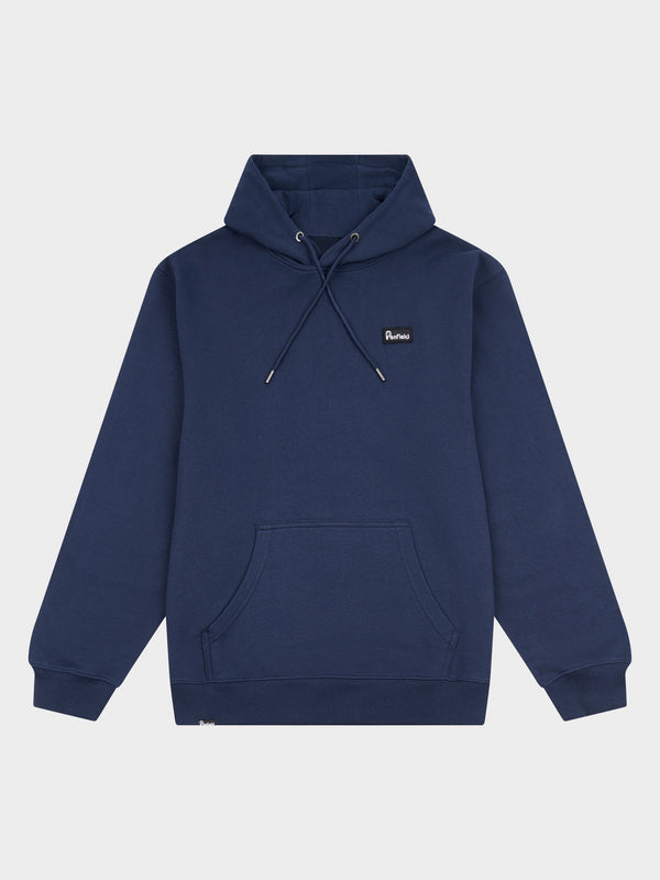 penfield Badge Hoodie in Navy Blue