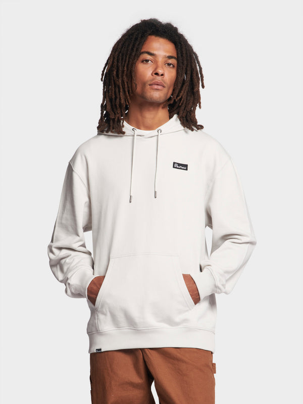 Penfield Badge Hoodie In Nimbus Cloud