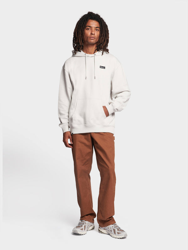 Penfield Badge Hoodie In Nimbus Cloud