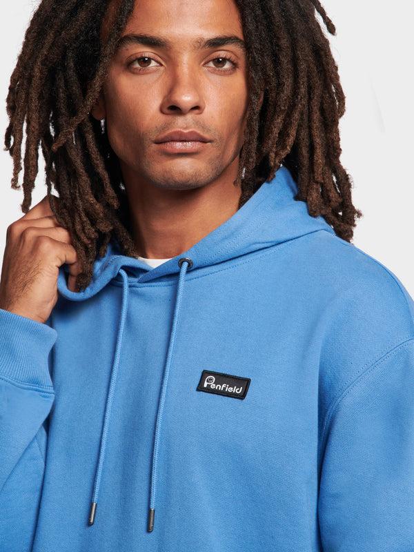 Penfield Badge Hoodie In Riviera