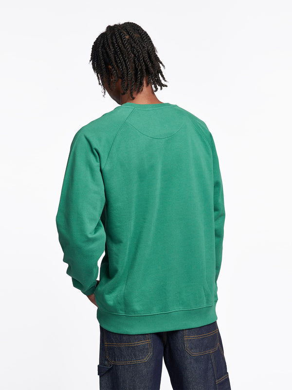 Penfield Badge Sweater In Fir