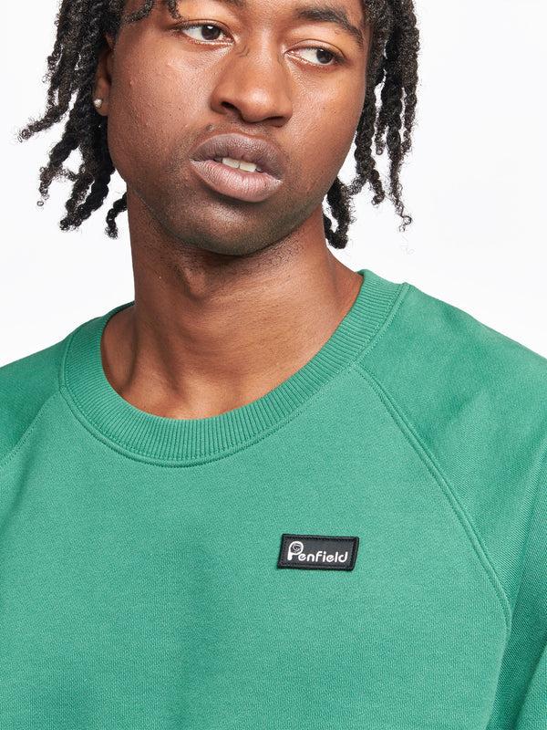 Penfield Badge Sweater In Fir