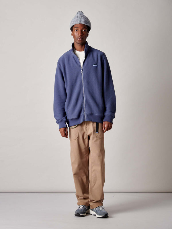 Penfield Berkley Zip Thru Funnel In Blue Indigo
