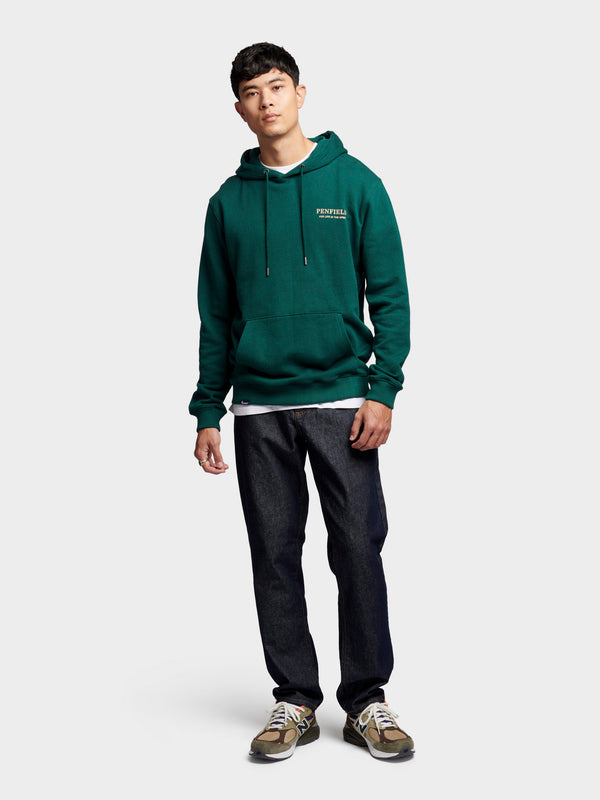 Penfield Black Bear Hoodie In June Bug