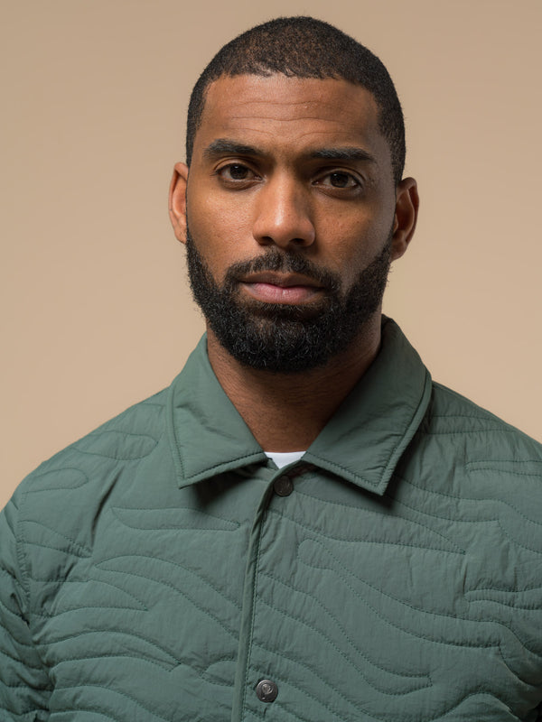 Penfield Cahoon Quilted Jacket In Dark Forest