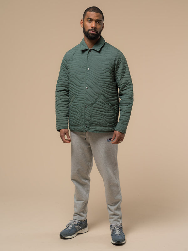 Penfield Cahoon Quilted Jacket In Dark Forest