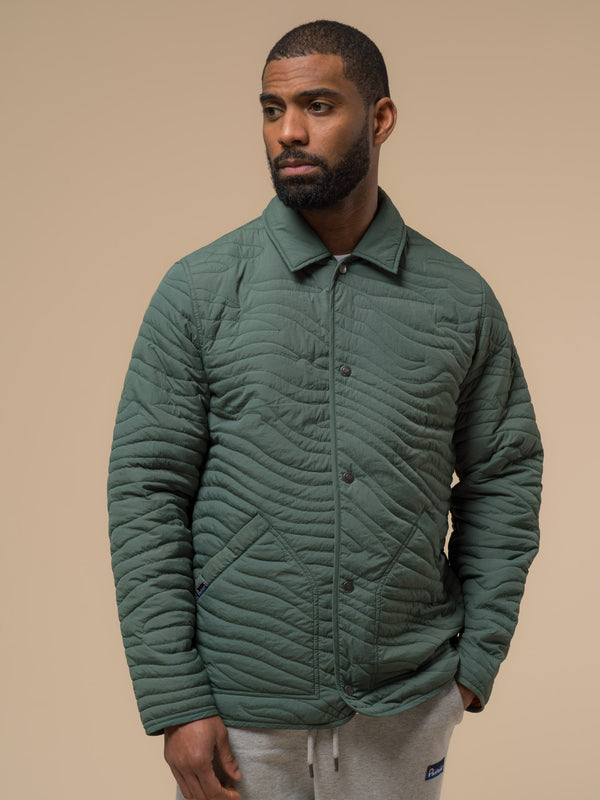 penfield Cahoon Quilted Jacket in Dark Forest