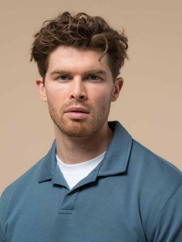 Penfield Cahoon Rugby Shirt In Blue Fusion