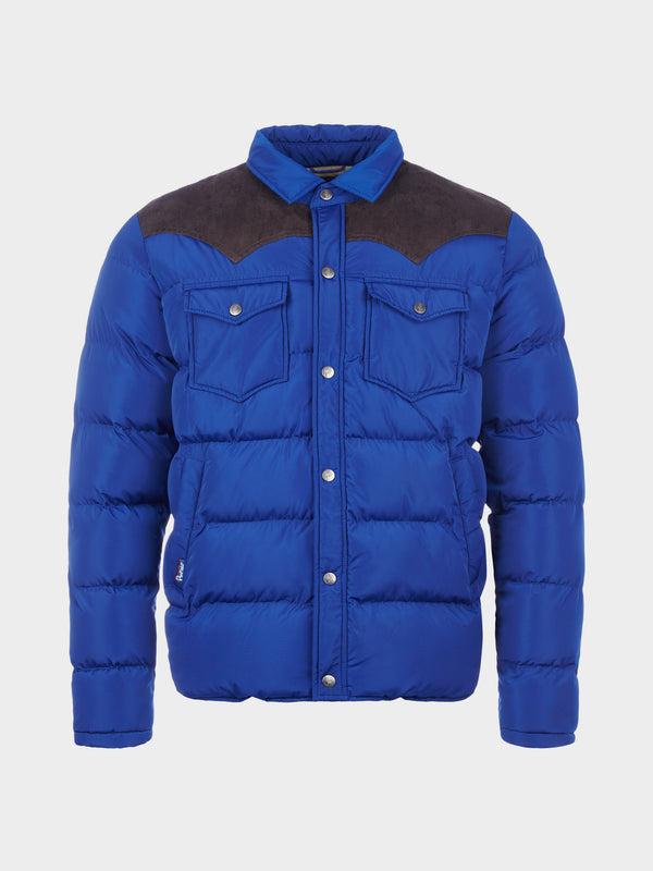 penfield Contrast Yoke Jacket in Sodalite Blue