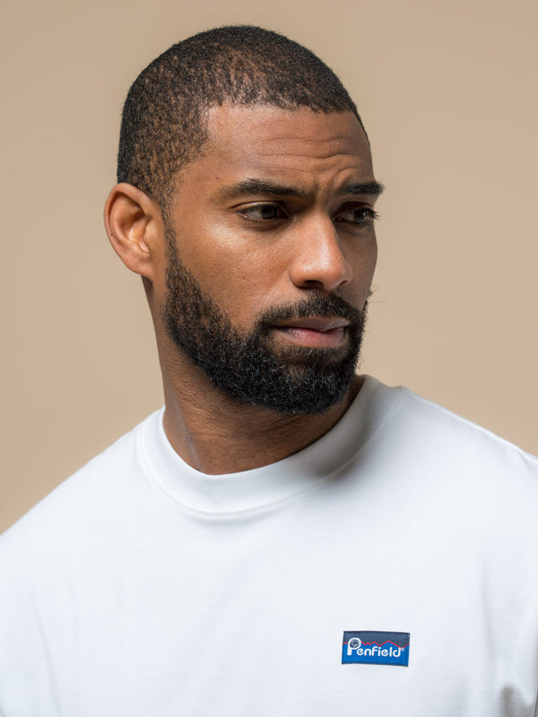 Penfield Fishing Bear T-Shirt In Bright White