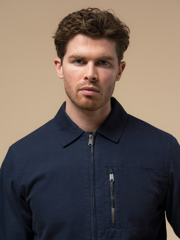 penfield Harwich Jacket in Navy Blue