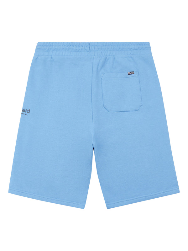 Penfield Hudson Script Sweat Short In Riviera