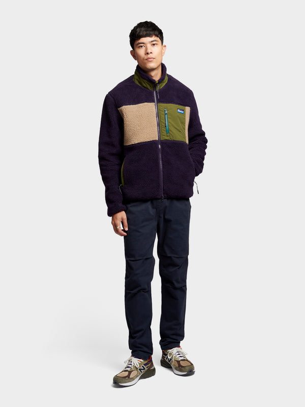 Penfield Mattawa Fleece Jacket In Nightshade