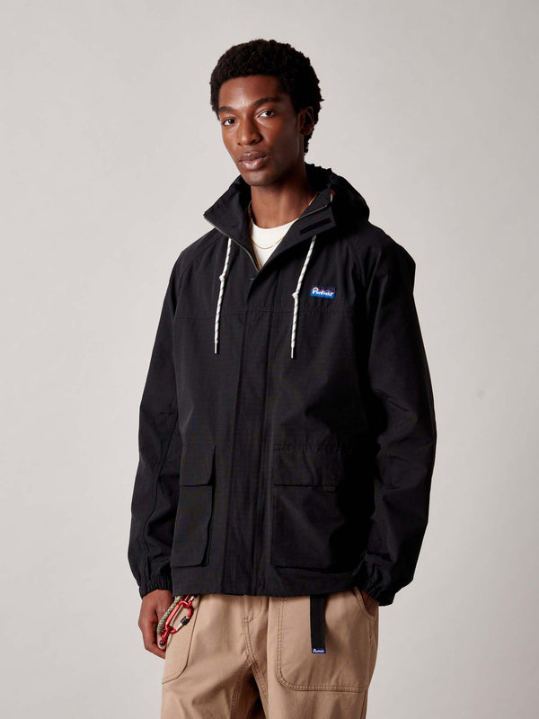 Penfield Meadow Showerproof Jacket In Black