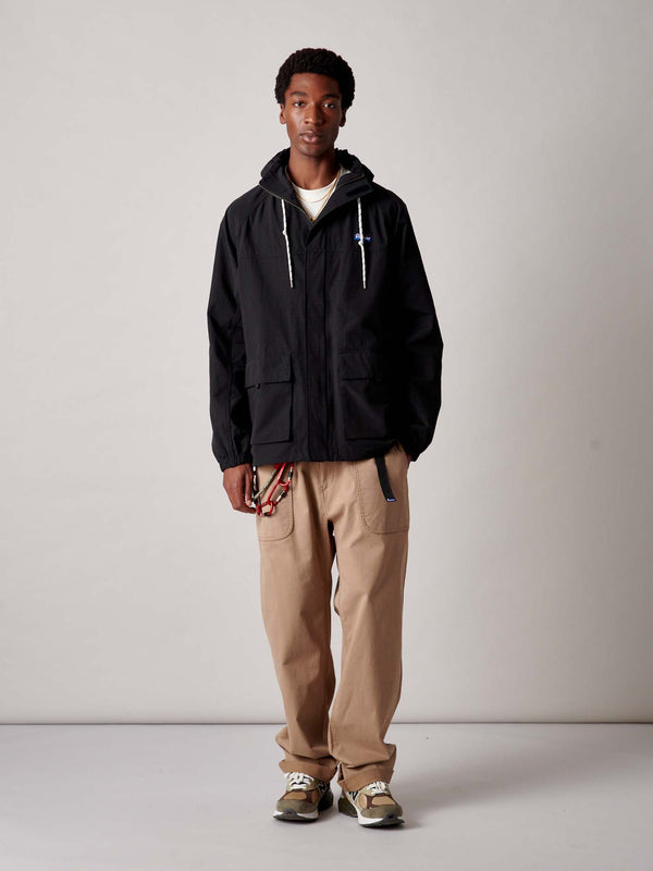 Penfield Meadow Showerproof Jacket In Black