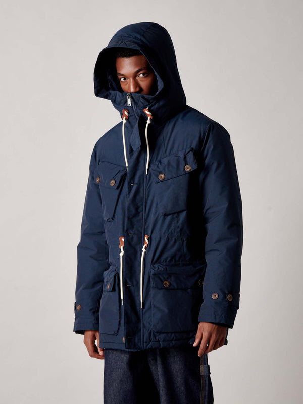 Penfield Mountain Parka In Navy Blue