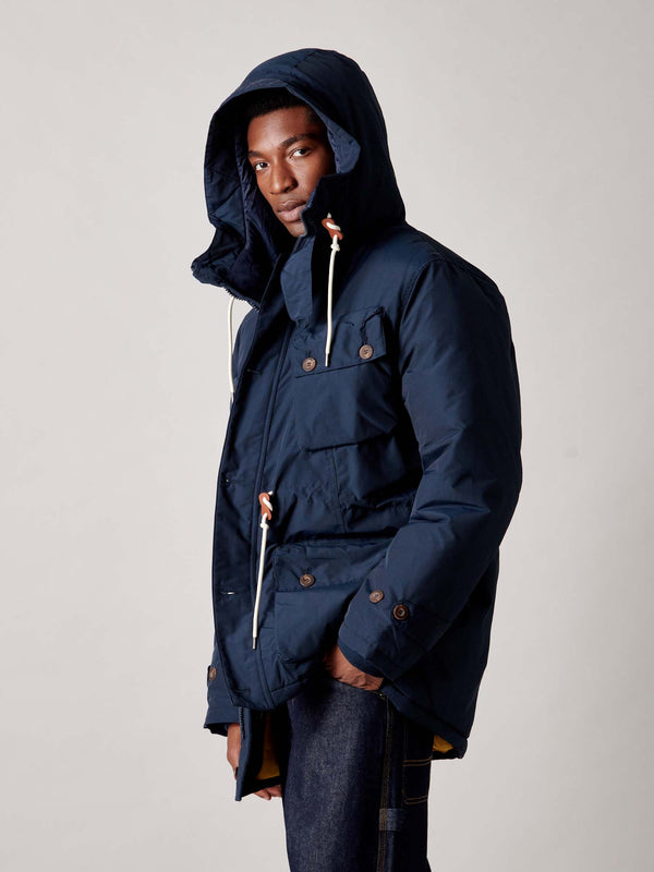 Penfield Mountain Parka In Navy Blue