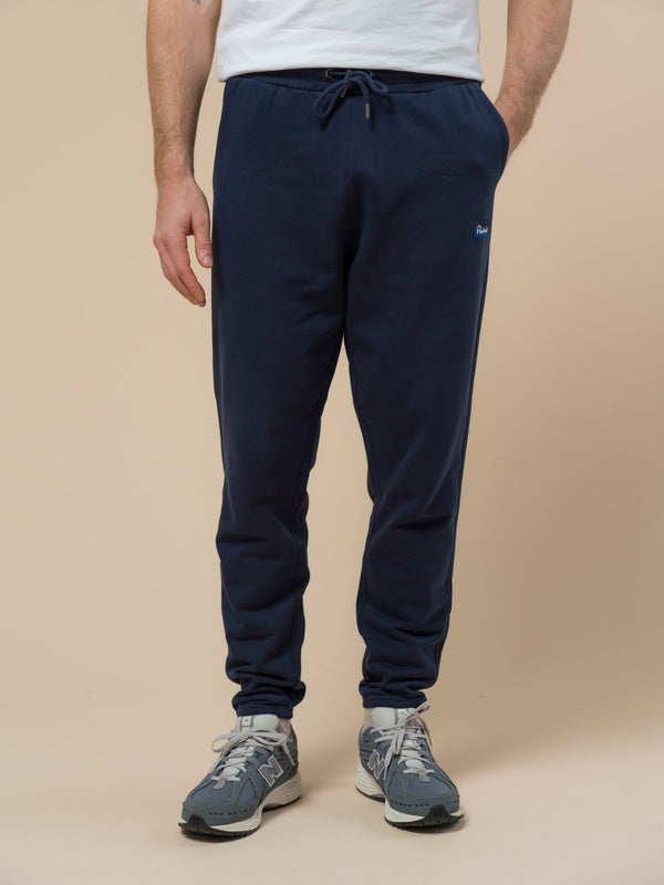 Penfield Original Logo Sweat Pant In Navy Blue