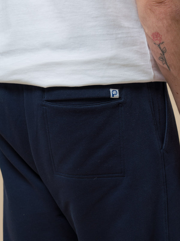 Penfield Original Logo Sweat Pant In Navy Blue
