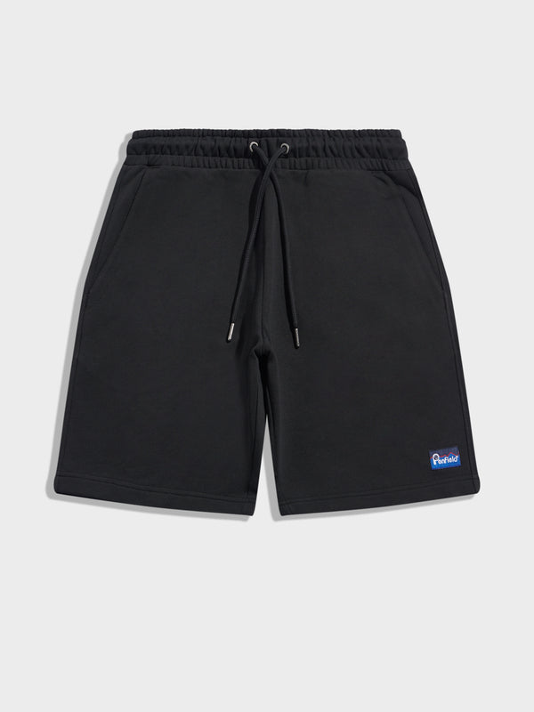 penfield Original Logo Sweat Short in Black
